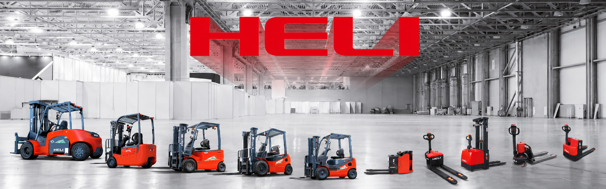 Vysokozdvižné vozíky HELI a skladová manipulační technika – DW Forklift